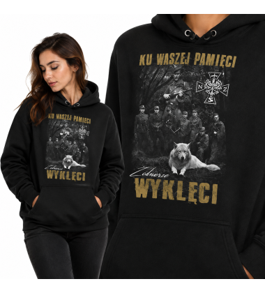 Damska bluza z kapturem KU WASZEJ PAMIĘCI